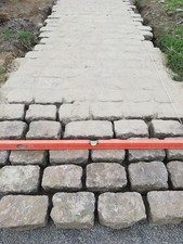 Lava Basalt Naturstein Pflaster 16 bis 20 cm