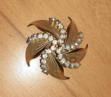 Brosche Steine Glassteine