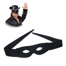 Zorro Maske schwarz Augenbinde