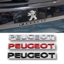 1PCS Für PEUGEOT hinten LOGO