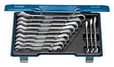 Gedore Maulschlüssel Satz mit Ringratsche 12tlg. 8 - 19 mm - 2297442