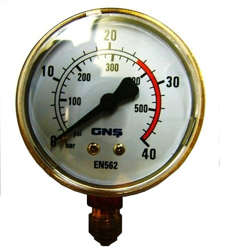 Manometer sauerstoff bar - 0-40,