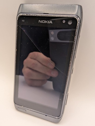Nokia schwarz smartphone - n8,