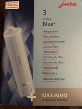 JURA 24231 CLARIS Blue+ 3er Set Filterpatrone Blau