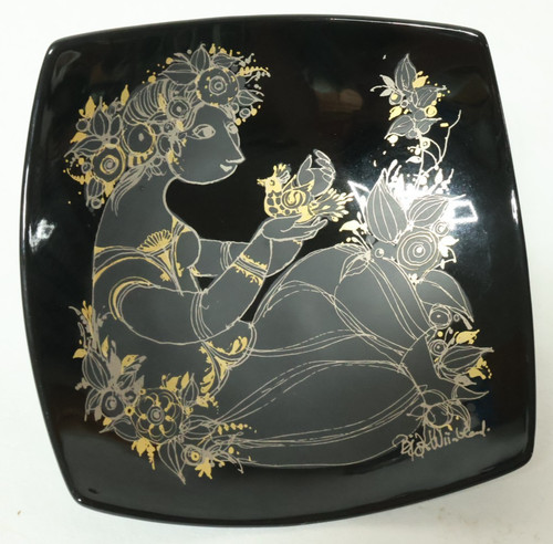 Schwarzer rosenthal teller - schwarzer,