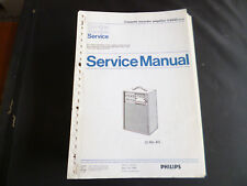 Original Service Manual Philips D 6550