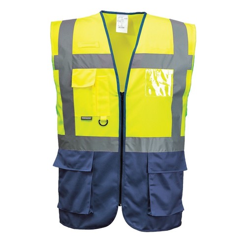 Warnweste weste gelb marine - gelb,