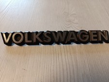 Volkswagen Schriftzug Emblem Golf I + II, Passat, Polo, Passat, T3 Etc