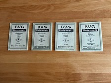 4 Alte BVG— Liniennetz, 1957, 1958, 1959 und 1961