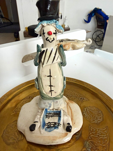 Handbemalte keramikfigur - handbemalte,