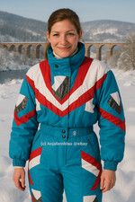 Bogner Snow Suit Vintage 40 Skianzug Retro VTG Schneeanzug damen retro snowsuit