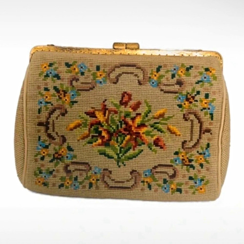 Vintage petit point damen - vintage,