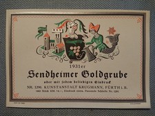altes Etikett Label