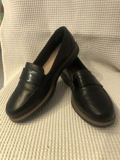 Clarks Halbschuh Damen Slipper feste Schuhe Gr. EU 39 schwarz
