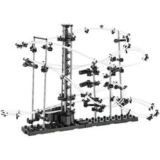 Playtastic Professionelle Kugel-Achterbahn, 193-teiliger Bausatz