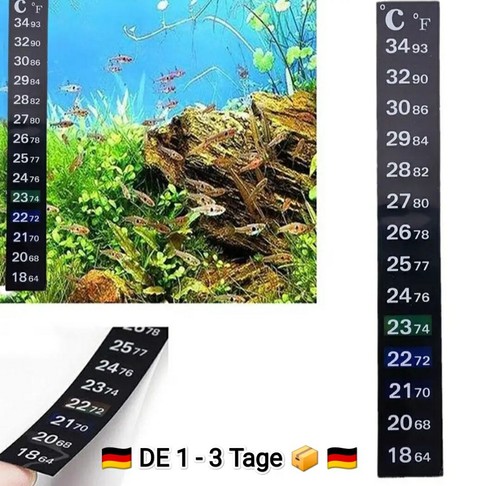 Aquarium terrarium thermometer - aquarium,