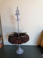 Kranzhalter a.Metall, Grau H