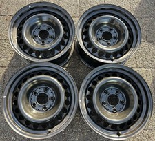 4 ORIGINAL 15" STAHLFELGEN