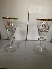 Lauenstein Barock-Kelch Glas