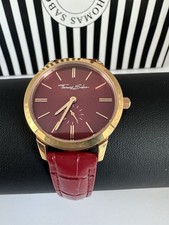 Thomas Sabo Damen Armbanduhr Kirschrot inkl. Thomas Sabo Geschenktasche 