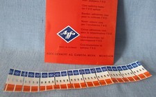 ?️ SUPER-8-FILM KLEBEFOLIEN AGFA für KLEBEPRESSE NEU 10 Stk CINE SPLICING TAPES