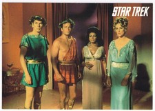 AK Star Trek, Raumschiff Enterprise, Kirk und Spock in Rom, aus 1994, unversandt