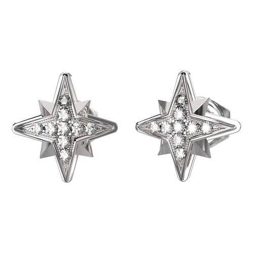 Guess damen himmel ohrringe - himmel,