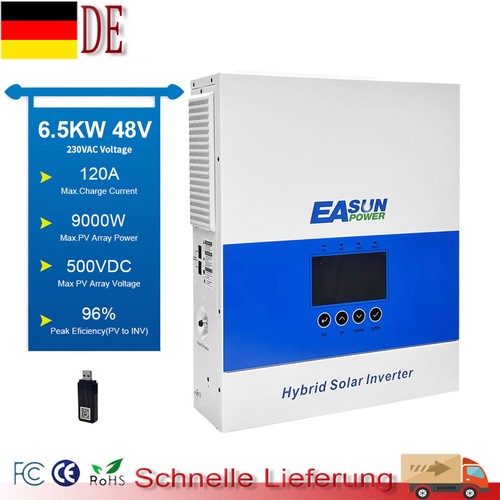 Easun 5kw hybrid solar - 6.5kw,