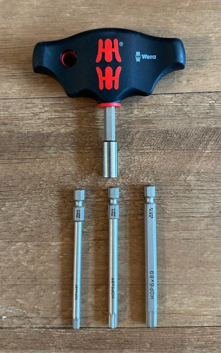 Wera quergriff set rot - set, rot/schwarz
