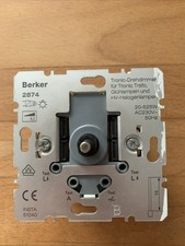 Berker Tronic-Drehdimmer 2874 Für Glühlampen Und Halos