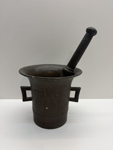 Antiker bronze mörser mit - antiker,