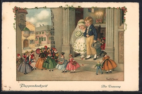 Künstler pauli ebner - künstler-ak,