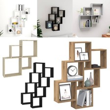 Würfelregal Wandregal Hängeregal Cube Lounge CD Regal Dekoregal Wandboard Regal