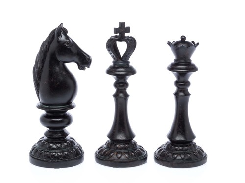 Schachfiguren höhe 33cm - schachfiguren,