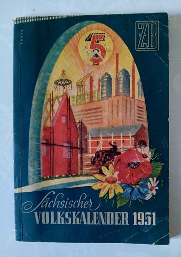 Sächsischer volkskalender - sächsischer,