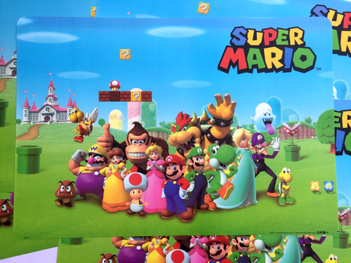 Super mario malunterlage - mario,