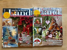 2 Hefte  mein schönes Land  Advent Weihnachten sehr guter Zustand