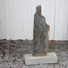 Schiefer Schiefersäule Stein