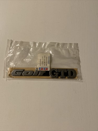 Golf gtd emblem - golf,