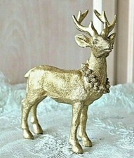 Deko Hirsch, Gold, Edel