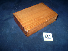 Rüster Ulme  Drechselholz  Edelholz    125 x 85 x 32 mm      Nr: 553