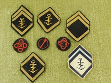 Konvolut Effekte Ärmelabzeichen Marine Bundeswehr Anzahl: 8 Teile