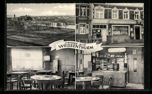 Weissenthurm bei koblenz - ak,