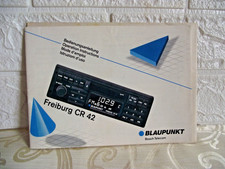 Bedienungsanleitung für Autoradio Blaupunkt Freiburg CR 42