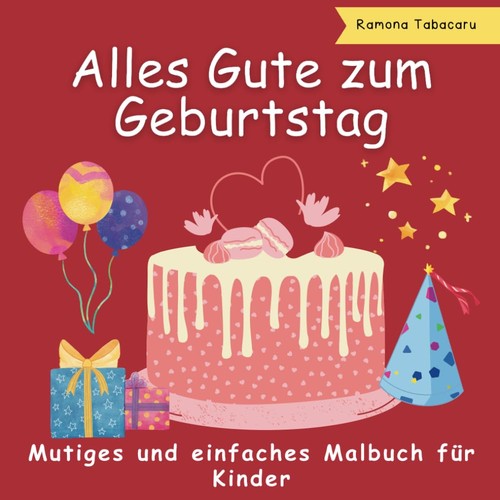 Geburtstag malbuch - geburtstag, malbuch: