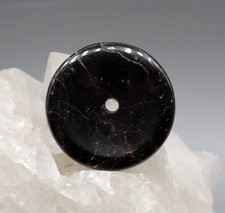 GRANAT rot Anhänger Donut ca