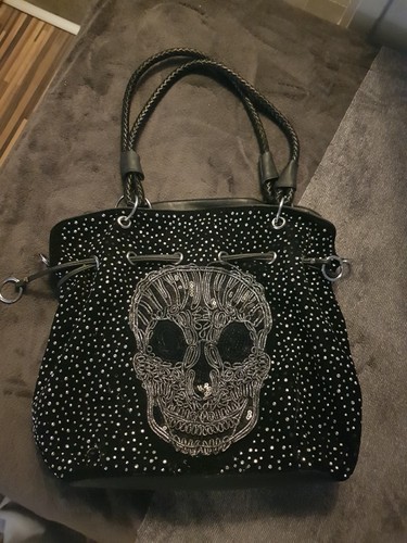 Stylische gothic handtasche - gothic,