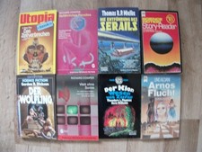 23 SF Bücher, Konvolut C, diverse Verlage, 1970 bis 1995, Titel siehe Fotos
