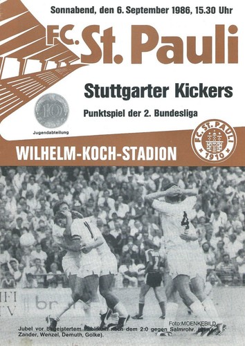 Programm 1986 pauli - 1986/87,