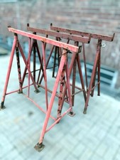 3 Stück Maurerböcke Gerüstböcke Maurerbock Gerüstbock 120-194cm 47500